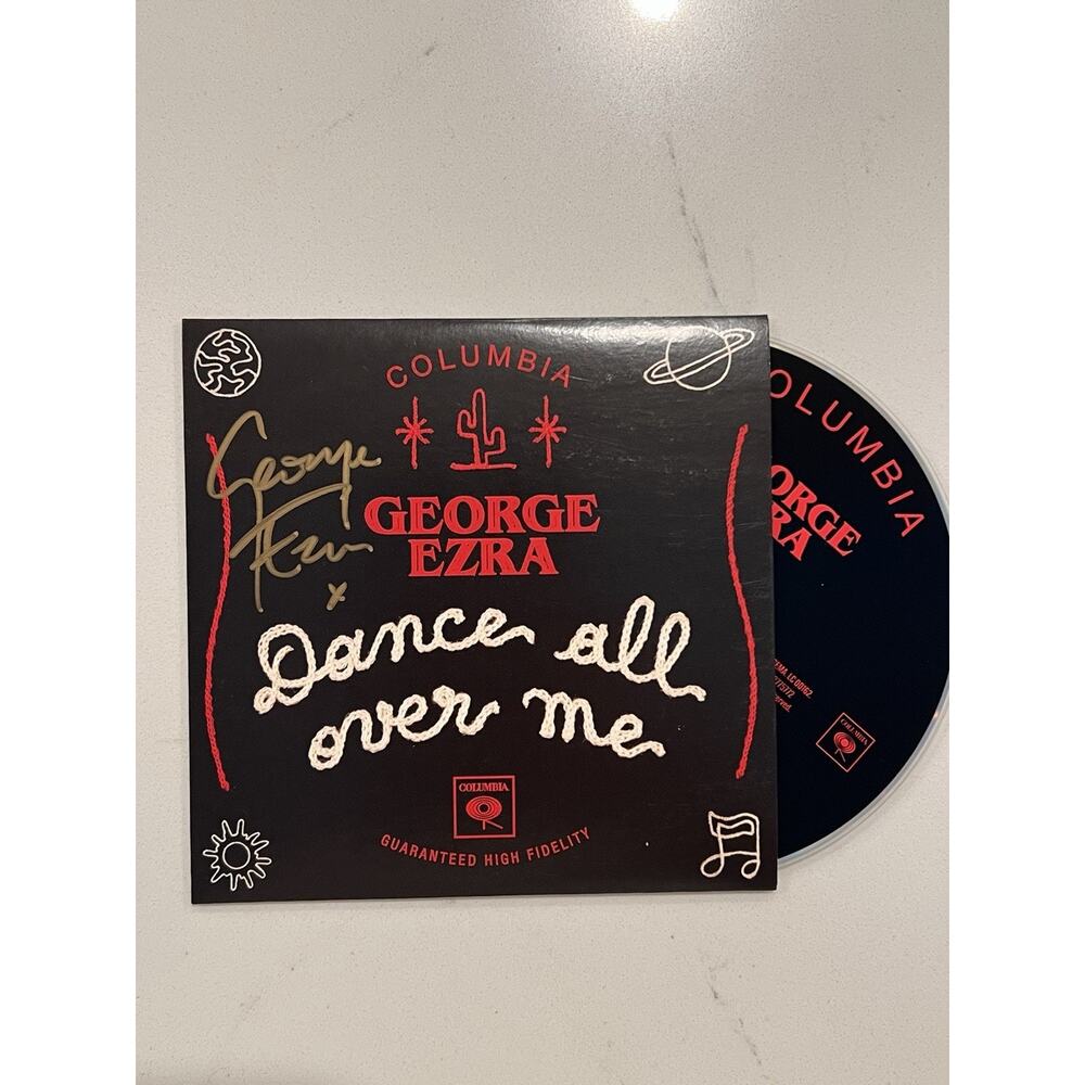 George Ezra Signed - Dance All Over Me CD Single SIGNED AUTOGRAPH #1